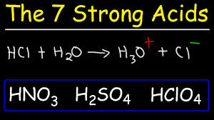 How To Memorize The Strong Acids And Strong Bases