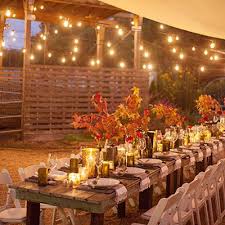 Having a dinner party in autumn? Fall For An Autumn Party Outdoor Thanksgiving Outdoor Dinner Parties Fall Birthday Parties