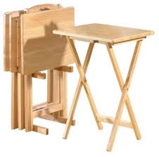 Comment faire une table pliante ? Simplicity Tray Set 5 Pc Canadian Tire