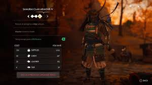 In addition, new game plus also introduces. Ghost Of Tsushima Best Armour All Armour Dyes And Sets
