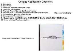 When you're applying for a faculty position with a college or university, the cover letter is your first chance to make a strong impression as a promising researcher and teacher. Organized Professional College Application Portfolio Ppt Download
