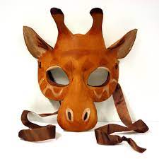 Cool Or Creepy 15 Handmade Animal Masks For Halloween Animal Masks Giraffe Costume Baby Giraffe Costume