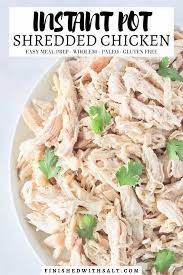 Instant Pot Shredded Chicken Recipe In 2020 Healthy Chicken Recipes Easy Chicken Recipes Shredded Chicken