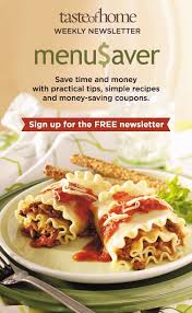 Sign Up For Free Newsletters Taste Of Home Recipes Food Lasagna Rolls