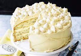 Zitronen Mohn Torte Mit Weisser Schokocreme Frisch Gekocht Rezept Schokocreme Fur Torte Lebensmittel Essen Schokocreme