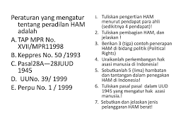 Hak Asasi Manusia Ppt Download
