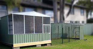 Easy to assemble, this outdoor cat enclosure features a small sheltered cubby for your cat to find shade and cuddle up in. Diy Cat Runs So Your Furry Friends Can Enjoy The Summer Sun