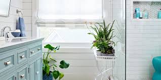 In this white bathroom, there is a red cabinet with several. Bathroom Color Ideas With Striking Style Decor Report