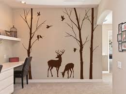 Birch Tree Wall Decal Canada Perfect For Brodies Room Deer Wall Decal Nursery Wall Stickers Deer Wall