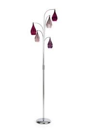 Buy Hanbury 5 Light Floor Lamp With Plum Shades From The Next Uk Online Shop Floor Lamp Floor Standing Lamps 5 Light Floor Lamp