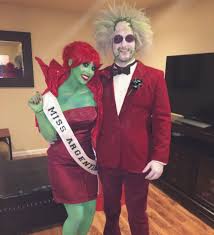 Miss argentina (beetlejuice) | easy halloween look. Miss Argentina Beetlejuice Maritza Mejia