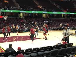 rocket mortgage fieldhouse floor 9 cleveland cavaliers