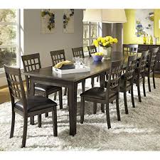 The table features a double pedestal base with charming leaf inspired cast ornamentation and bracket feet, while the side chairs offer an ornate frame, a beige upholstered seat and back, and a decorated cabriole leg. Simply Solid Corina Solid Wood 11 Piece Dining Collection Buy Online In Angola At Angola Desertcart Com Productid 92974575