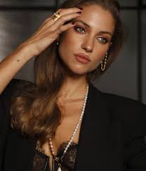 Boucles d'oreilles perlées dorées, boucles d'oreilles en perles baroques,  boucles d'oreilles tendance sur chenilles, grimpeurs d'oreilles en perles,  chaîne de boucles d'oreilles en perles, plaqué or 24 carats