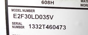 Water Heater Serial Number Decoder How To Determine State