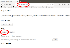 Just like telnet, ssh client provides users with a remote shell for the machine. Ssh Volumio Documentation