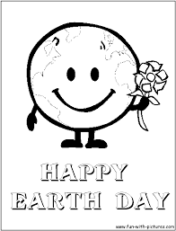 So we thought of adding some color to everybody's lives with this set of earth day coloring pages. Happy Earth Day Coloring Page