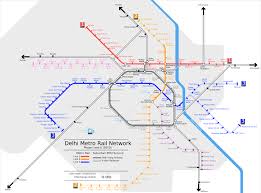 Irfca Indian Railways Faq Delhi Metro Suburban Schematic Map