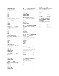 Latihan kata ganti diri 1. Doc Latihan Kta Ganti Nama Tunjuk 3b Sksb Academia Edu