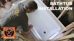 A leaky bathroom shower faucet is annoying, wasteful and leads to higher water bills. How To Remove A Bathtub Safely Step By Step By Home Repair Tutor Youtube