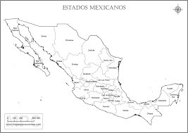 Te será sumamente útil para ubicar cada uno de los estados que constituyen al país, con todo y capitales. Mapas De Mexico Para Colorear