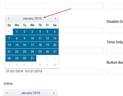 Calendar Click On Month To Select Whole Month As A Range Issue 4760 Primefaces Primeng Github
