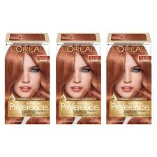 Your hair colour defines how you look and can even influence how you feel. Amazon Com L Oreal Paris Superior Preference Fade Defying Shine Permanent Hair Color 7la Lightest Auburn Pack Of 3 Hair Dye Beauty