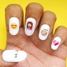 Wear Your Emotions On Your Hands With Emoji Nail Art Emoji Nails Minimalist Nail Art Minimalist Nails
