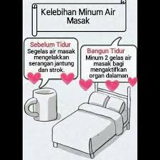 Tahukah anda akan khasiat, kelebihan dan kebaikan minum air kosong (air masak)kepada kesihatan anda? 1 Glass Before Going To Sleep 2 Glasses After Wakingup Is A Good Remedy Plain Boil Water Night Everyone Life Water Glass