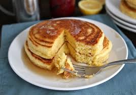 Heat butter in a large skillet over medium heat. Lemon Cornmeal Pancakes Cornmeal Pancake Recipe