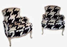 Black And White Houndstooth Chair Eye For Design Chair Fabric Houndstooth Houndstooth Fabric