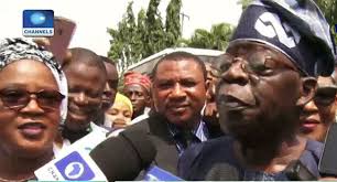 The protesters were calling for the arrest of former lagos state governor, bola tinubu over his bullion van saga. Those Watching My House Are Mischief Makers Tinubu Reacts To Bullion Van Allegation Channels Television