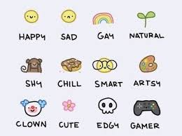 Tell Me Be Yourself Quotes Doodle Illustration Vibes