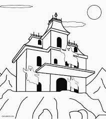 You can find haunted house coloring pages printables on this coloring pics special category and submitted on june 23rd 2015. Printable Haunted House Coloring Pages For Kids