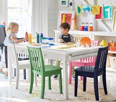 Arts and crafts dining chairs, handmade from solid hardwood, are often ordered in solid oak or quartersawn white oak for a decidedly mission feel. How To Create A Kids Workspace That Inspires Tips Fave Kids Furniture