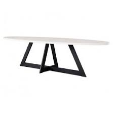 Table De Salle A Manger Ceramique Carat Blanc Mat Deco En Ligne Tables De Salle A Mange Table Salle A Manger Salle A Manger Table Ronde Table A Manger Ovale