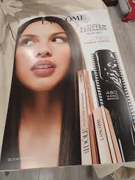 got a huge lancome poster of olivia from dillards! : r/OliviaRodrigo