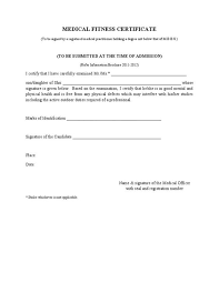Fit To Fly Certificate Template 5 Templates Example Templates Example In 2020 Doctors Note Template Certificate Format Doctors Note