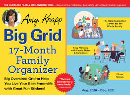 2021 Amy Knapp S Big Grid Family Organizer Wall Calendar 17 Month Knapp Amy Amazon De Bucher To plan every month of 2021 available here for all of you.