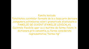 Familia lexicala a cuvantului copil. Vanzare ProfesionalÄ ColecÈie NouÄ Prima Vedere Alcatuieste Familia Lexicala A Cuvantului Veste Anovamusicblog Com