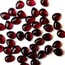 50 Pieces 5x8 Mm Pear Natural Garnet Cabochon Loose Gemstone Jewelry Making Gemstone Garnet Gemstone Loose Gemstones Gemstones