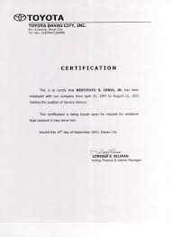 Dear sir, my name is steve white; Sample Certificate Of Employment And Compensation Sablon