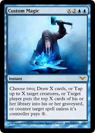 Mtg card maker is not affiliated with, endorsed, sponsored, or specifically approved by wizards of the coast llc. So You Wanna Make A Custom Magic Card Friendly Mulligan