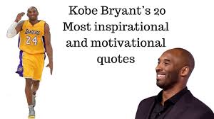 Check spelling or type a new query. Kobe Bryant S 20 Most Success Driven Inspirational And Motivational Quotes 2020 Youtube