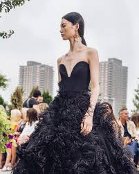 Oscar De La Renta 2019 Tulle Gown Strapless Dress Formal Strapless Gown