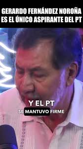 Gerardo Fernández Noroña es el único aspirante del PT Capítulo completo en  nuestro canal de YouTube: VeritasNoticiasMx #veritasnoticiasmx #NuevoLeon  #Politica #Mexico #podcast #Monterrey #Noticias ...