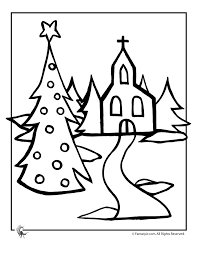 Free and printable, ready to use. Christmas Church Coloring Page Woo Jr Kids Activities Children S Publishing