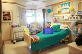 Inpatient rehab room for kids hospital. Bringing Joy To Hospital Patients On Global Youth Service Day Youth Service America Ysa