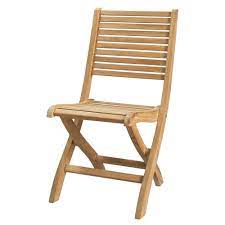Chaise longue de jardin en. Klappgartenstuhl Aus Massivem Teakholz Oleron Maisons Du Monde