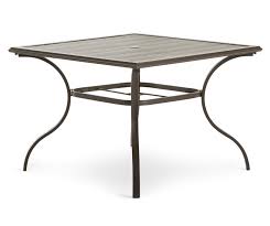 Real Living Gulfport Laminate Wood Look Patio Dining Table Big Lots In 2020 Patio Dining Table Patio Dining Wood Laminate